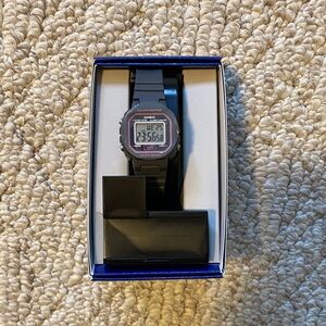 Casio Black and Silver Digital Watch